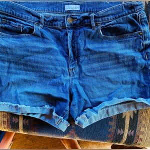 Loft denim shorts size 32
